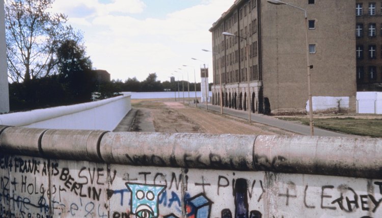 The fall of the Berlin Wall symbolized the collapse of communism.