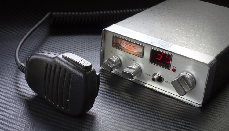 A CB radio.