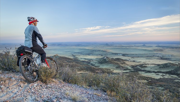 mountain biking in prairies