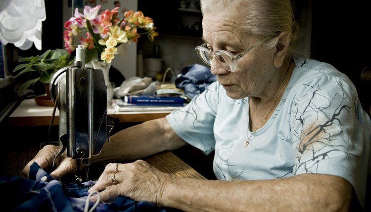 Nursing homes and senior centers often appreciate donations of sewing materials.