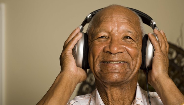 Music therapists often work with individuals with cognitive deficits.