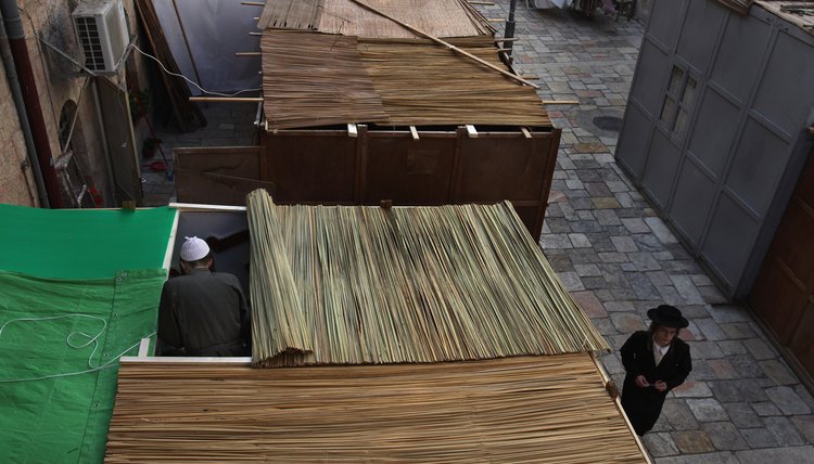 Your backyard sukkah probably won't be quite this elaborate, but give it a shot!