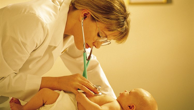 The pediatric specialist works with children of all ages.