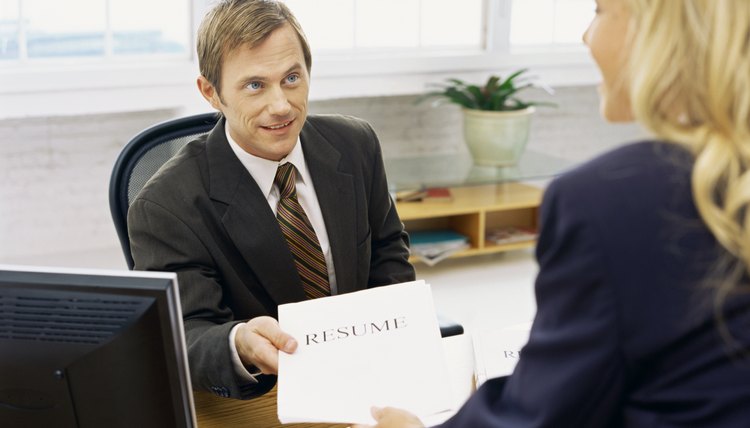 Good interpersonal skills are required in human resources.
