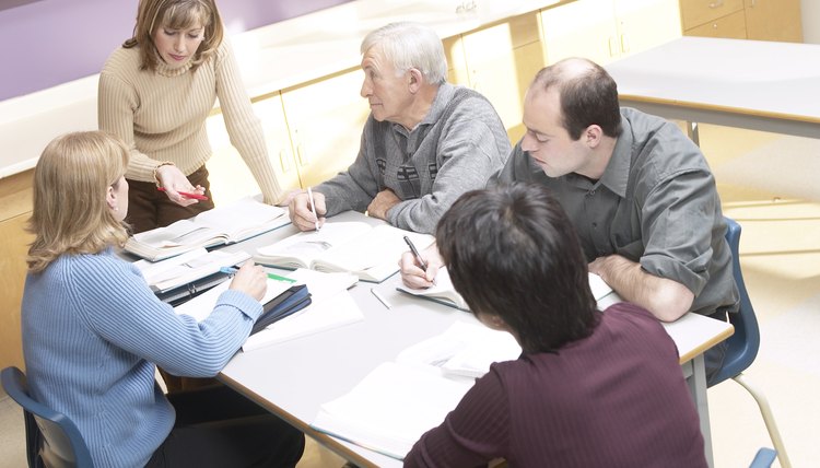Teachers are working together to prevent high school dropouts.