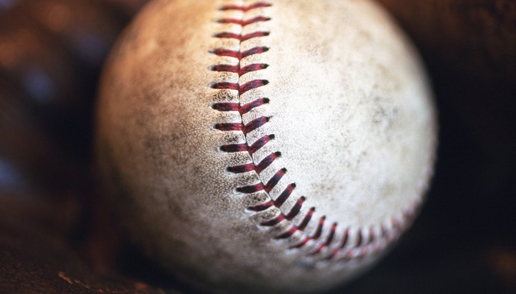 Baseball Ball, Close Up, Differential Focus