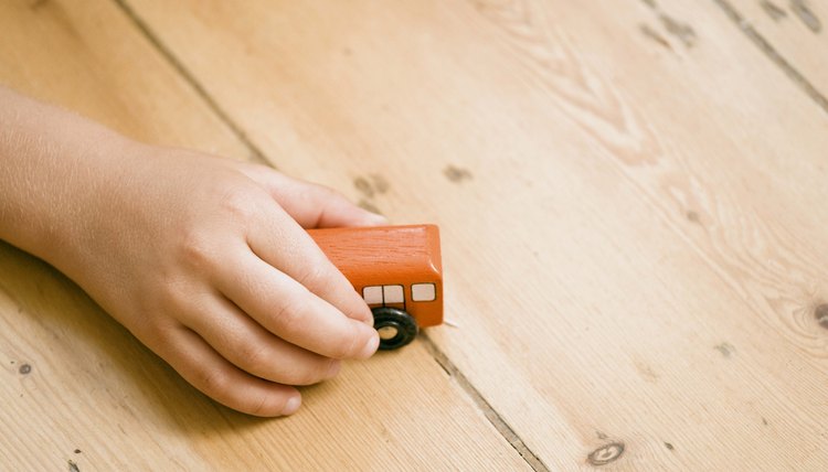 Young children learn about their world using tactile activities.