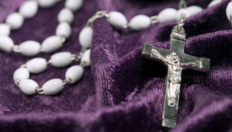 The Anglican rosary includes 33 beads that represent the 33 years of Jesus Christ's life on this earth.