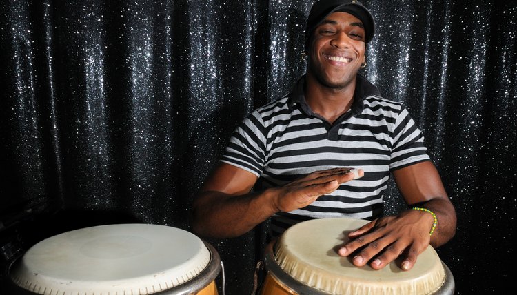 A Cuban percussionist.