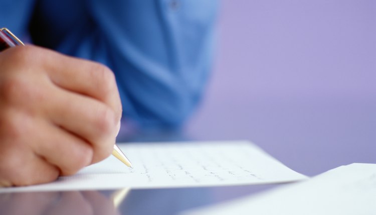 Whether your letter is hand-written or typed, make the words your own and avoid form letters.