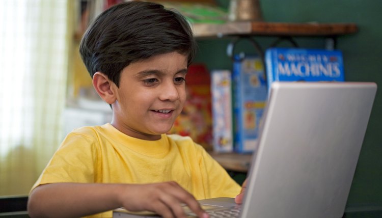 Children with autism are often interested in using technology.
