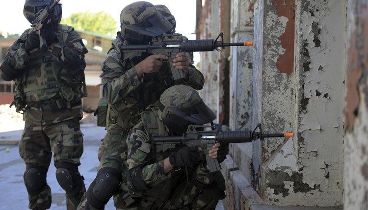 Marines are participating in training exercises.