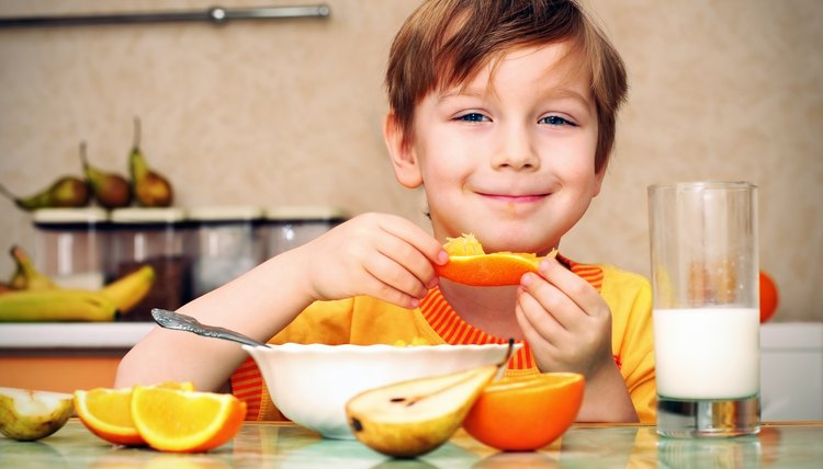 boy breakfast