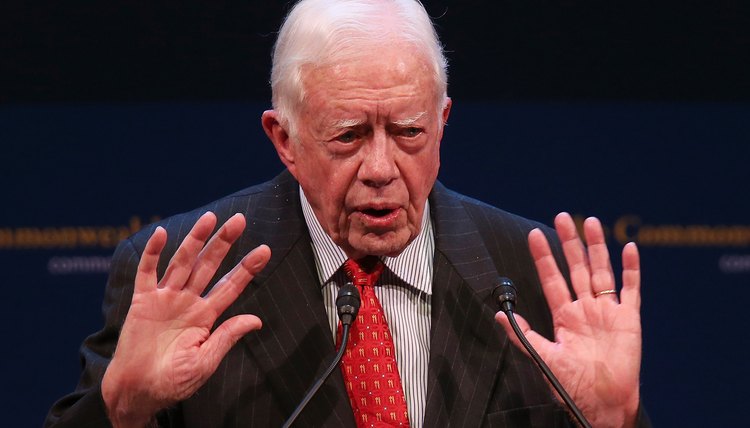 President Jimmy Carter was defeated by Reagan with help from evangelicals.