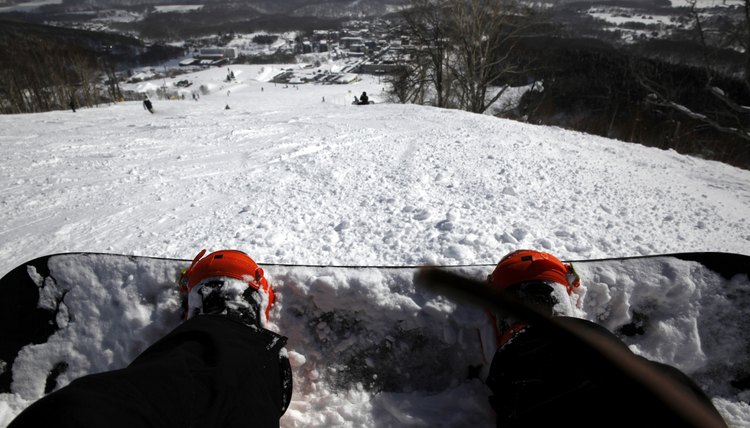 Snow Resort and Mountains Niseko