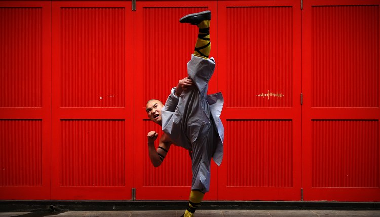 World Famous Shaolin Monks Come To London's Chinatown