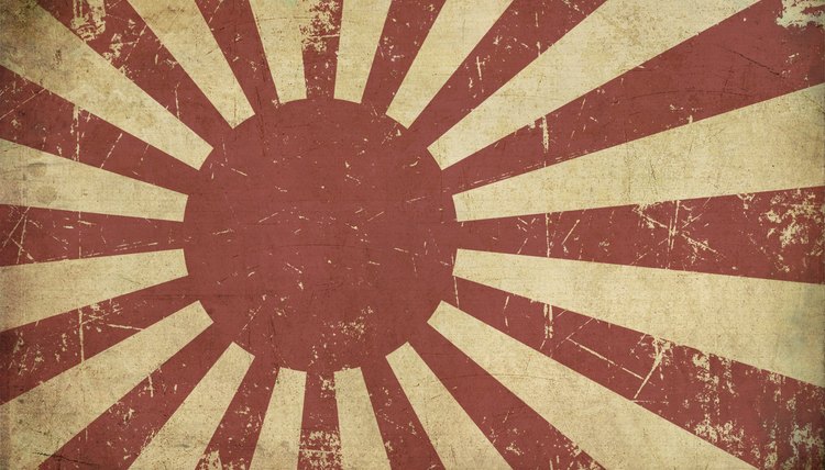Japanese vessels flew the flag of the Imperial Japanese Navy.