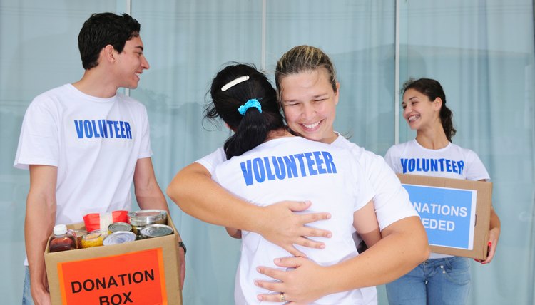 Collect food for a local food bank or organize a clothing drive for a local homeless or children’s shelter.