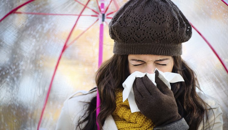 Sneezing can spread germs.