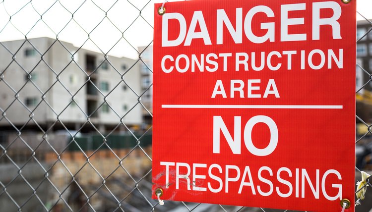 Laws for Posting No Trespassing Signs | Legalbeagle.com