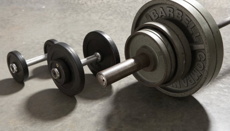 Standard best sale barbell set