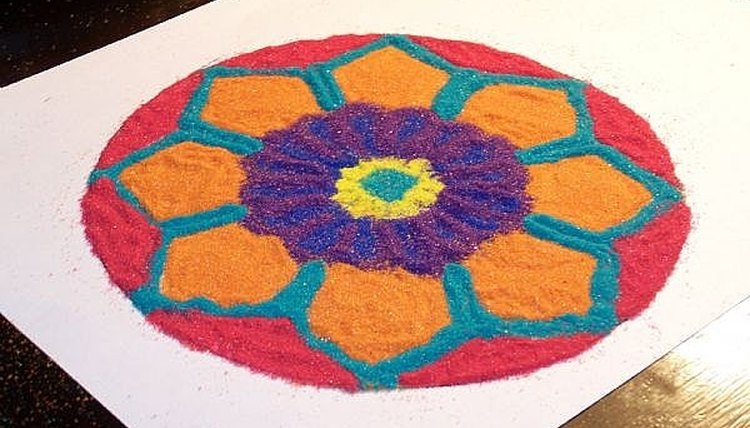 Mandalas help people experience mindfulness and creativity.