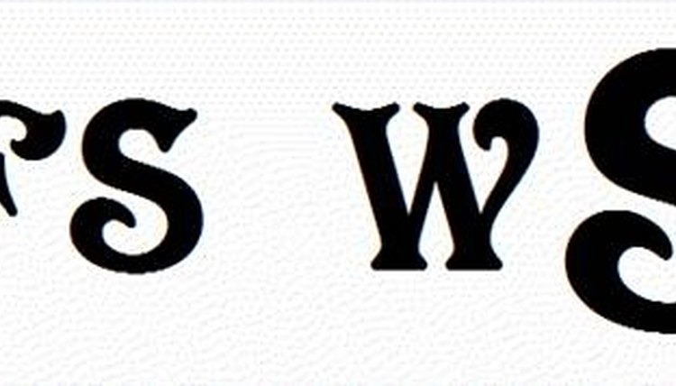 Three letter monograms