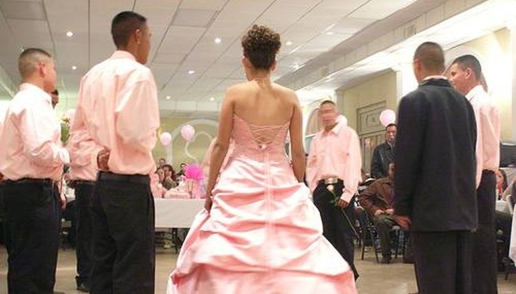 Quinceanera group dance.