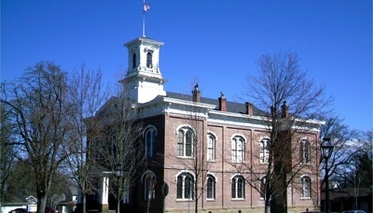 The court decides if a suspect is guilty or innocent.