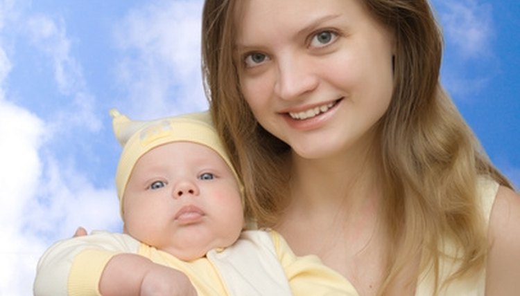 Paternity can be declared by the parents or through genetic testing.