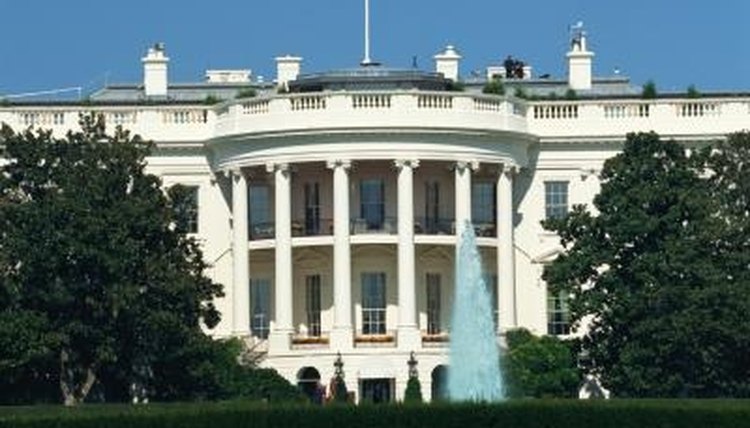 The White House is the home of the executive branch of government.