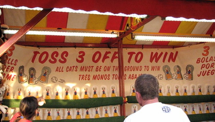 There are many ways to attract people to your booth.