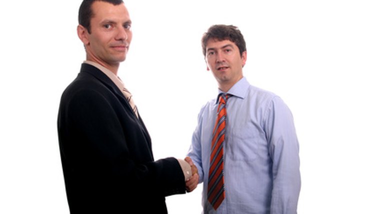 A property owner can agree to let another person onto his property.