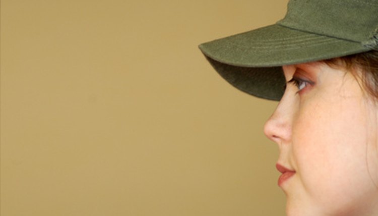 Service member changing her status.