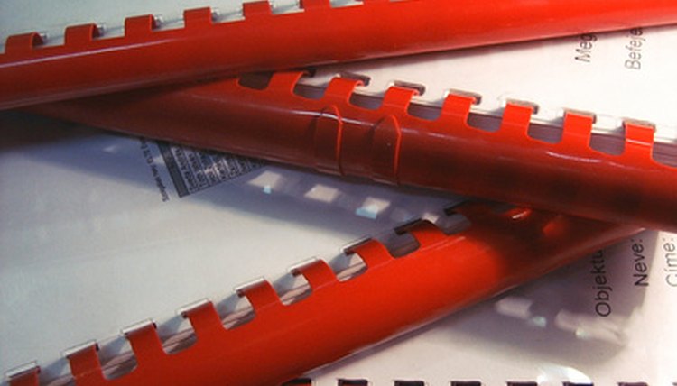 A paralegal may present her portfolio in a bound volume, a ring binder or a report cover.