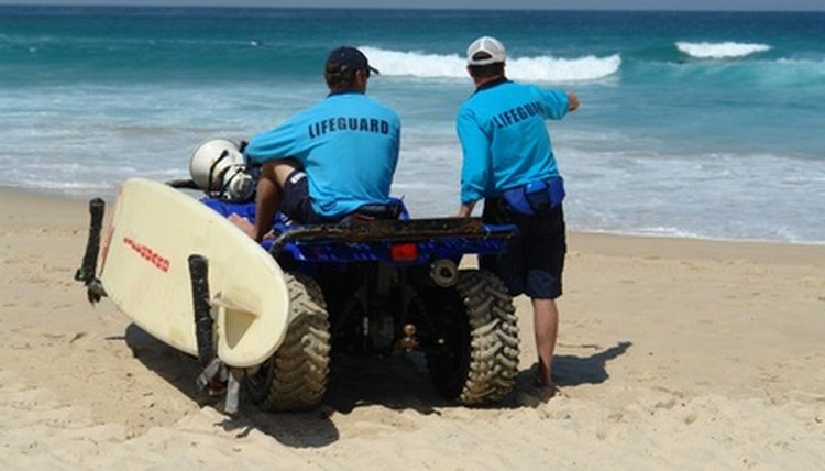 Lifeguards are trained in various forms of emergency response.