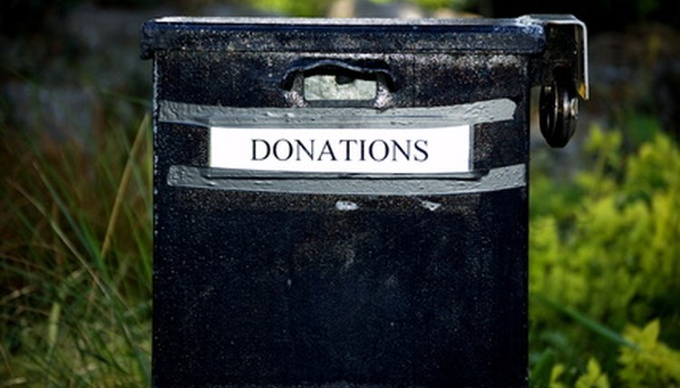 Tamper-resistant materials and a lock can help keep your donation box secure.