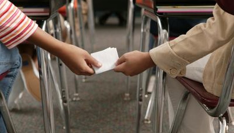 The teacher should clearly outline behavioral and academic consequences.