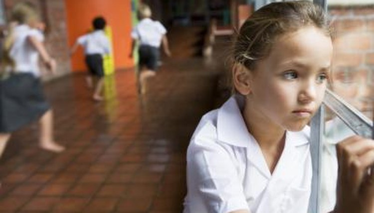 Feeling left out, unable to form relationships crucial to social development.