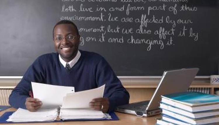Order and organization make a classroom run smoothly.