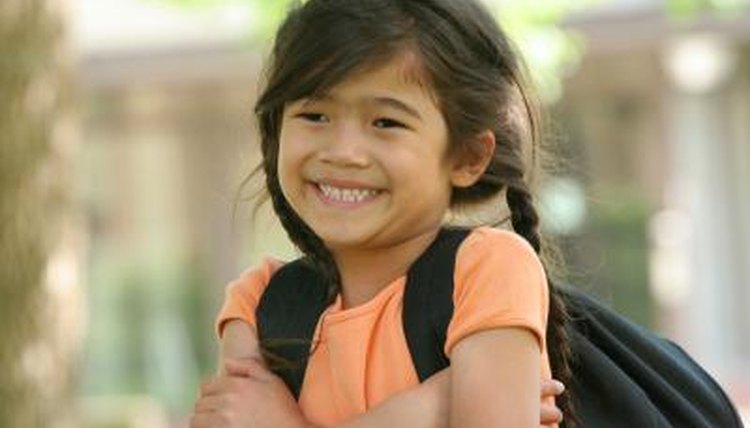 child in first grade