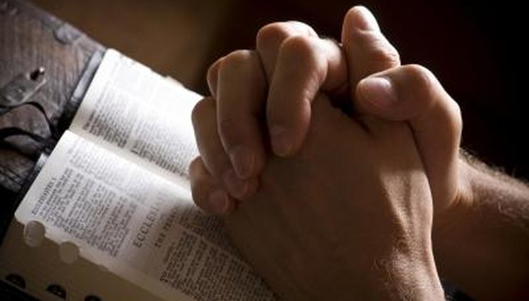 Some believe the power of prayer can heal the wicked or posessed.