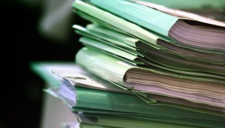 Police criminal files