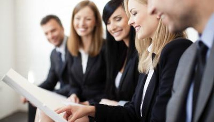 College students wanting to interview for employment opportunities.