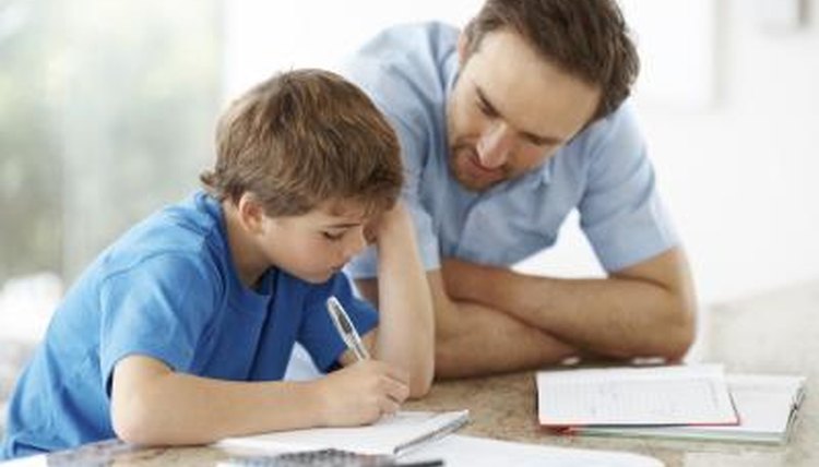 Homework will help your child learn time management.