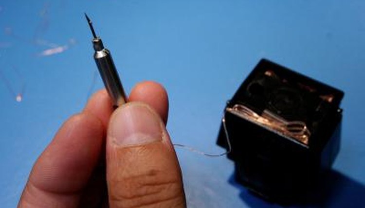 One of the two probes that are projected after firing a stun gun