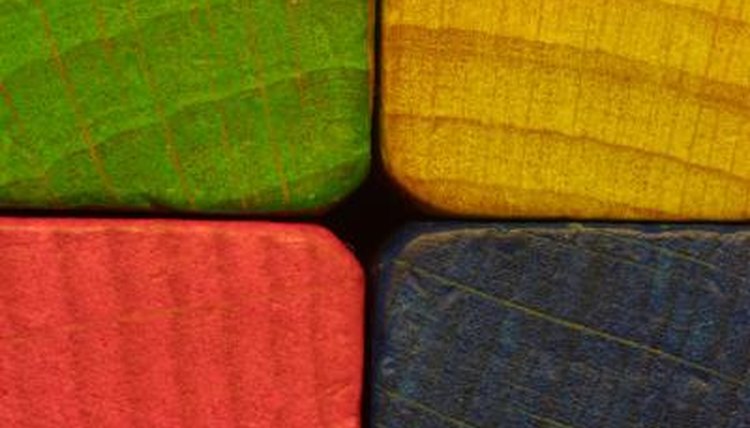 You can implement colored blocks into your adjective lesson.