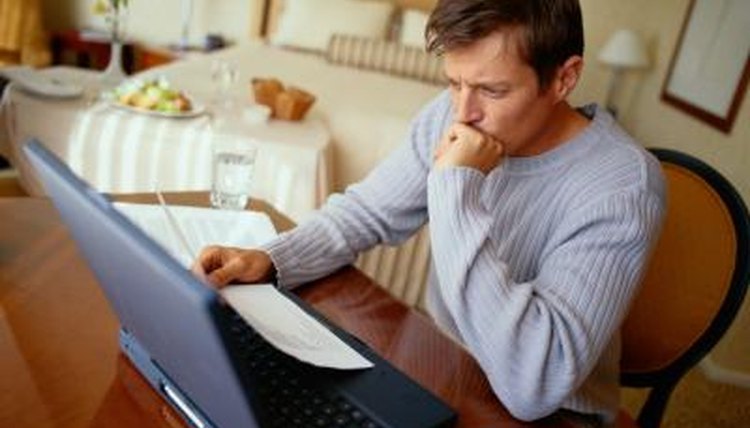 Man reading BCI results
