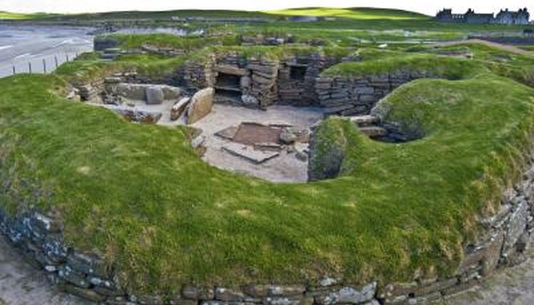 Stone Age village in Orkney, Scotland