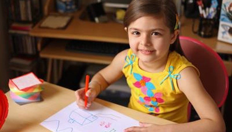 Child drawing